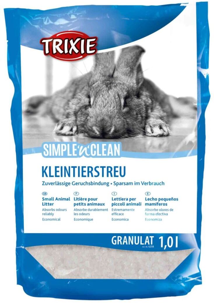 TRIXIE Simple'n'Clean Granulat Silikatstreu, 400 g, 1 l