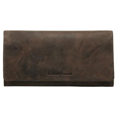Geldbörse BRUNO BANANI "BRUNO BANANI Damen echt Leder", Damen, braun, Leder, Kleinlederwaren, echt Leder