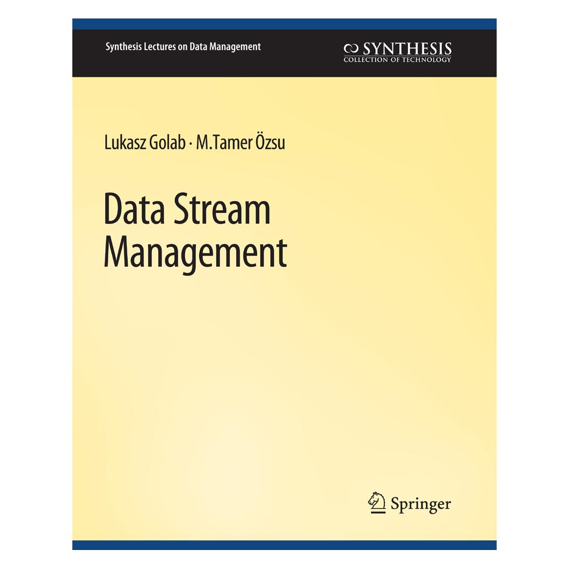 Springer Data Stream Management (Englisch, Softcover, Lukasz Golab, M Tamer Ozsu) (56863929)