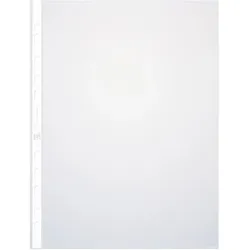 Elba, Mappe, Prospekthüllen DIN A4, aus PP 0,08 mm, glasklar Universallochung (A4, 100x)