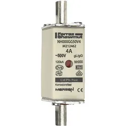 Mersen NH-Sicherungseinsatz SF Gr.000 gG 4A/500V KM NH000GG50V4
