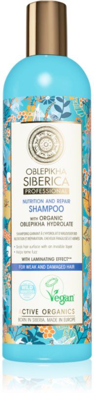 Natura Siberica Oblepikha (Sea-Buckthorn) Shampoo für schwaches und strapaziertes Haar 400 ml
