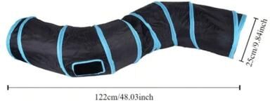 Uplift Picks Collapsible Cat Tunnel Interactive Pet Play Tube For Indoor And Outdoor Exercise Training f