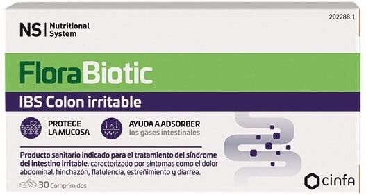 Ns Nutritional System NS Florabiotic Ibs Irritable Colon 30 Capsules