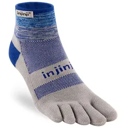 Injinji Unisex Trail Midweight Mini-Crew orange