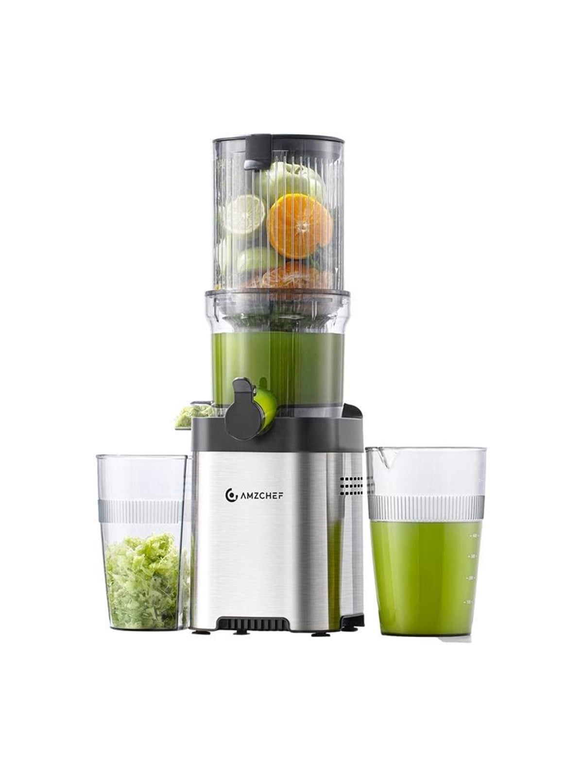 AMZCHEF CE-ZM1902M-SV Slow Juicer