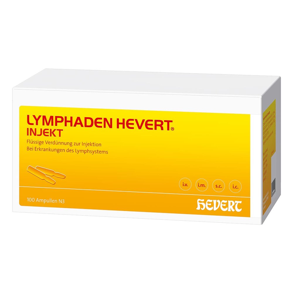 Hevert-Arzneimittel GmbH & Co. KG Lymphaden Hevert injekt Ampullen 08883861