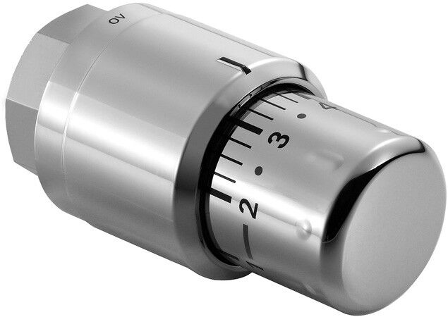 Kermi Thermostatkopf Edelstahl-Optik, ZV00380002 ZV00380002