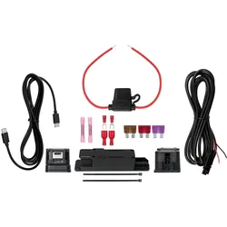 Brodit Hard-Wired Power Supply 60W (60 W, 2 Ports), USB Ladegerät, Schwarz