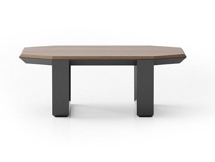JVmoebel Couchtisch Moderner Wohnzimmertisch aus Holz in eleganter Brauntönung (1-St), Made in Europe