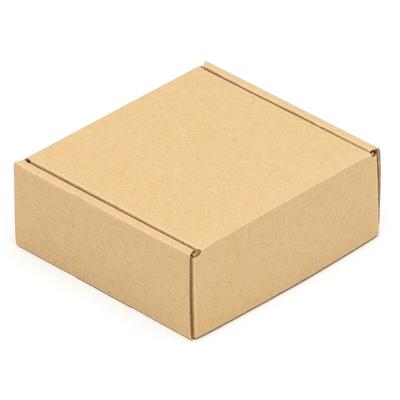 KK Verpackungen 400 Maxibriefkartons 115 x 115 x 45 mm Post Versandkartons Wellpappe Kartons braun