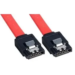 Lindy SATA Cable, 0.5m SATA-Kabel 0,5 m Rot