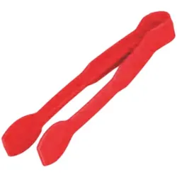 240 mm Salatzange aus Polycarbonat – Rot – Equipementpro