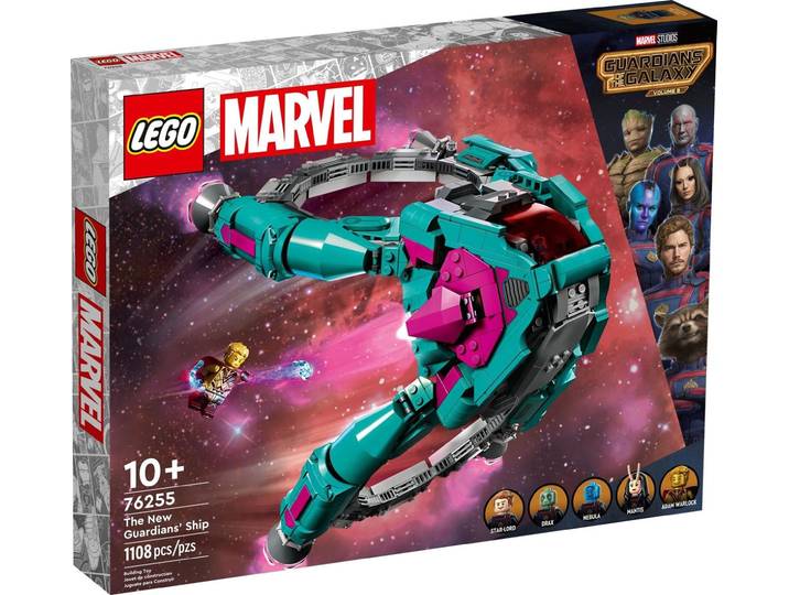 LEGO® LEGO® Marvel Super Heroes 76255 Das neue Schiff der Guardians Konstruktionsspielsteine, (1108 St)