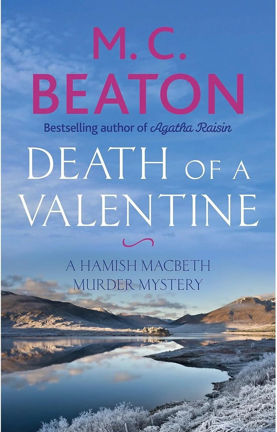 Constable Death of a Valentine (Hamish Macbeth Book 25) by M.C. Beaton - Paperback Cosy Mystery - Scottish Highlands Crime Fiction,