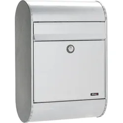 ALLUX 5000 Design Briefkasten - Verzinkter Stahl mit Euro Schloss