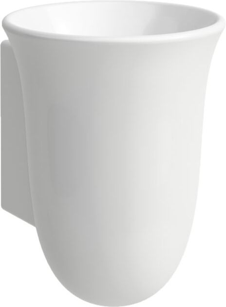 LAUFEN The new classic Zahnbürstenhalter H8738540000001 9,5x10,5x12,5cm, weiß
