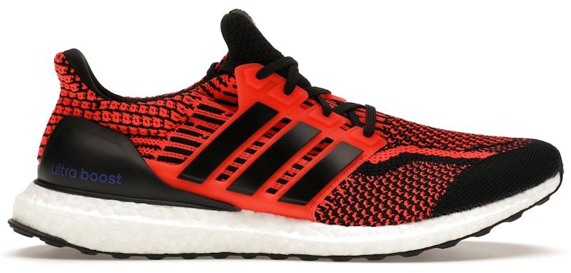 adidas Ultra Boost 5.0 DNA Solar Red Black - EU 44 2/3