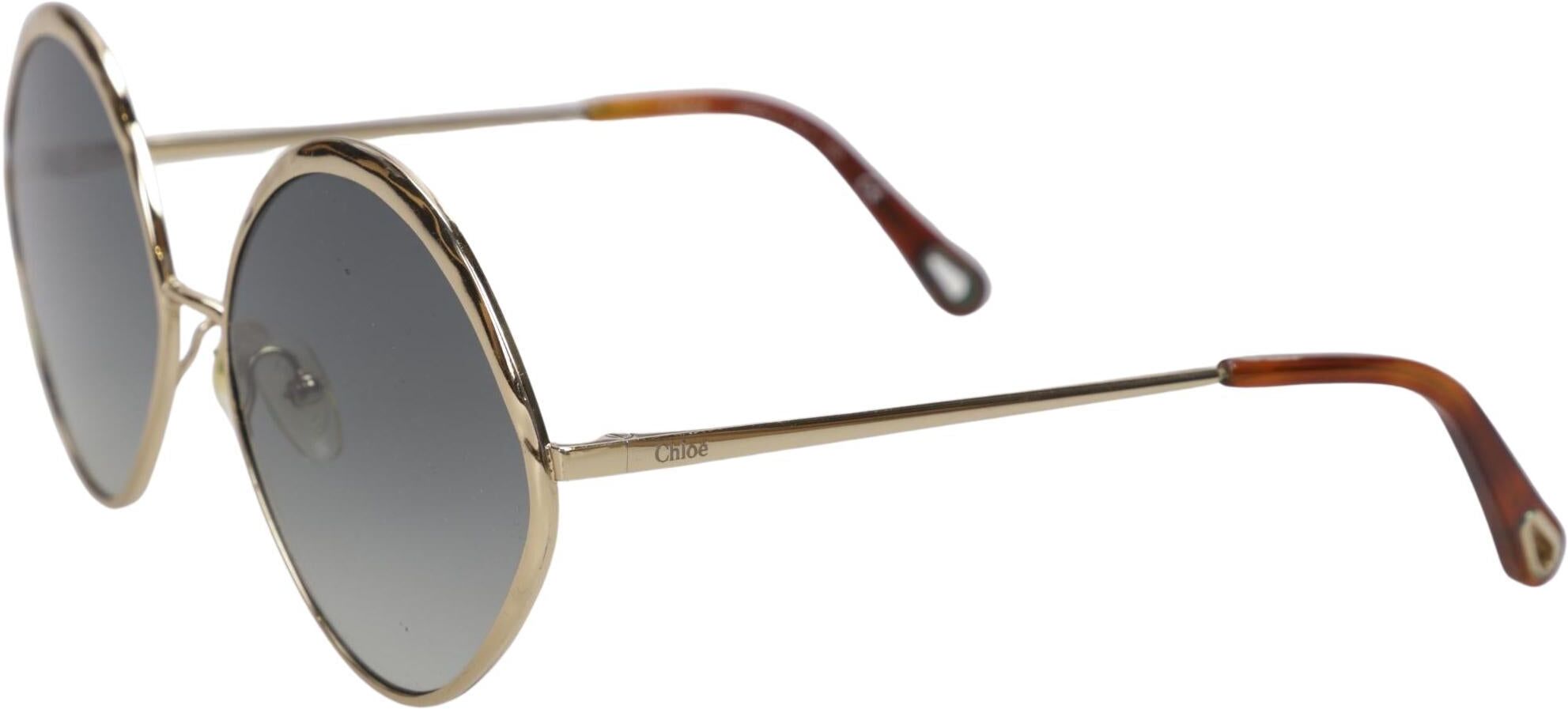 Chloe Damen Sonnenbrille, Beige - Second Hand