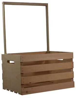 3 Stories Trading Company Baby Shower Gift Crate Wardrobe, Storage Crate and Clothes Rod