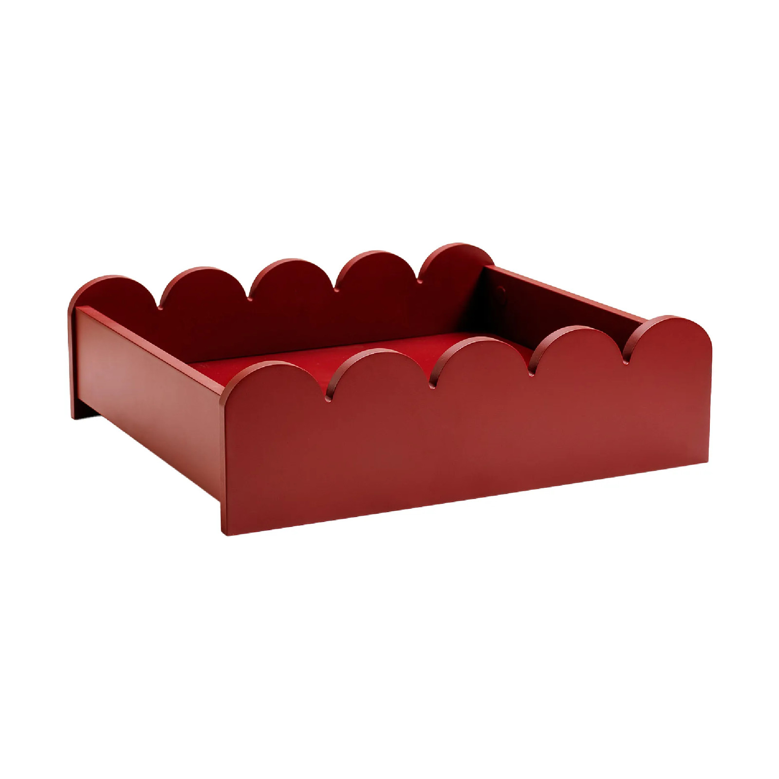 TÔNN furniture Bump dienblad Burgundy B: 35 cm, D: 41 cm