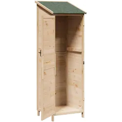 vidaXL, Gartenhaus + Gartenschrank, Garten Shed