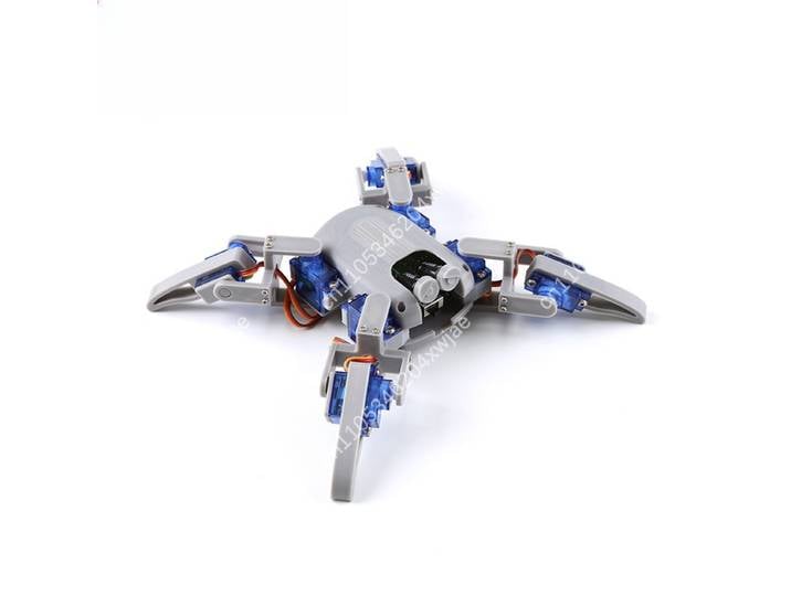 Kit de robot quadrupède pour mécanisme bionique araignée Arduino DIY avec projet de programmation de codage STEM