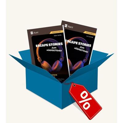 Paket: Escape Stories zum Hörverstehen Deutsch Klassen 5-8, Set von , Auer Verlag in der AAP Lehrerwelt GmbH, 978-3-403-69037-5