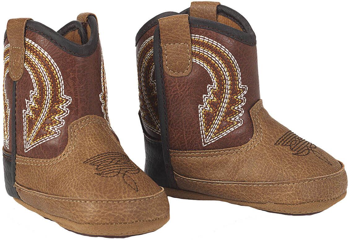 Infant lil stompers evan Boots in Brown, Size: 4 K B / Medium by Ariat