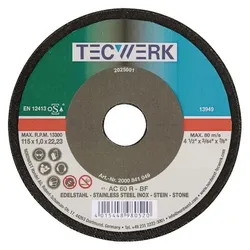 Tecwerk, Sägeblatt, Trennscheibe