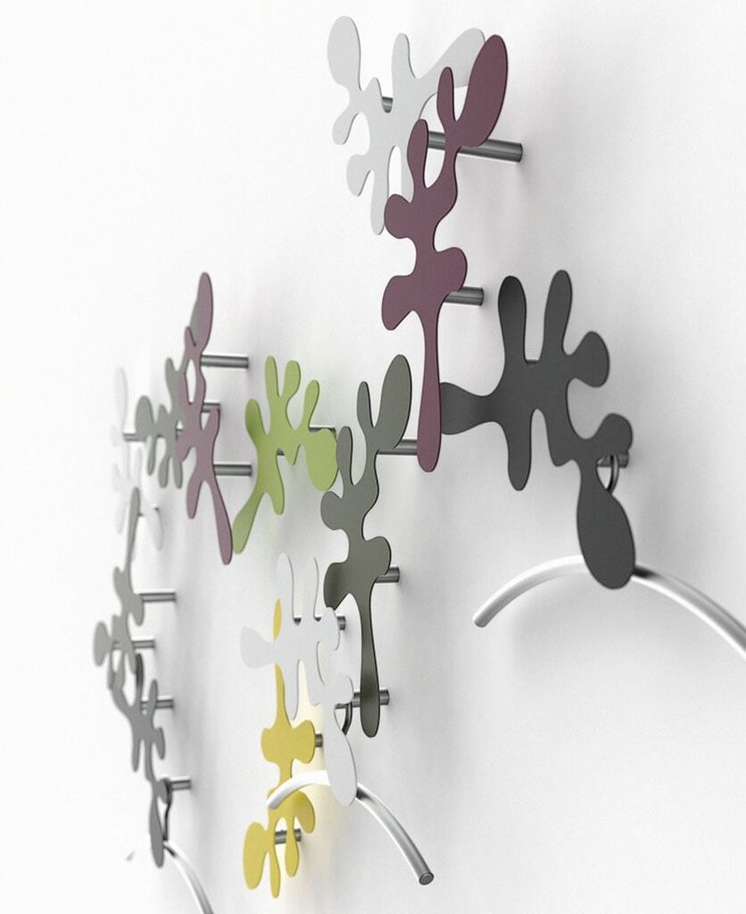 Frost Camouflage Wandhaken 3er-Set (blue sky/pflaume/lime) blue sky/pflaume/lime