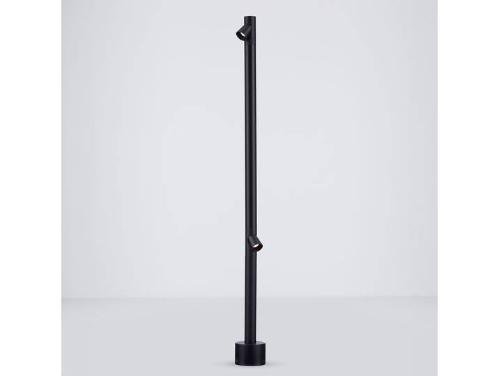 Borne LED Ø 8cm Noir