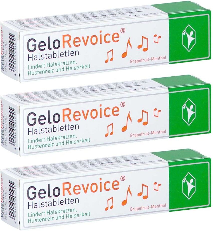GeloRevoice Halstabletten Grapefruit-Menthol 3x20stk