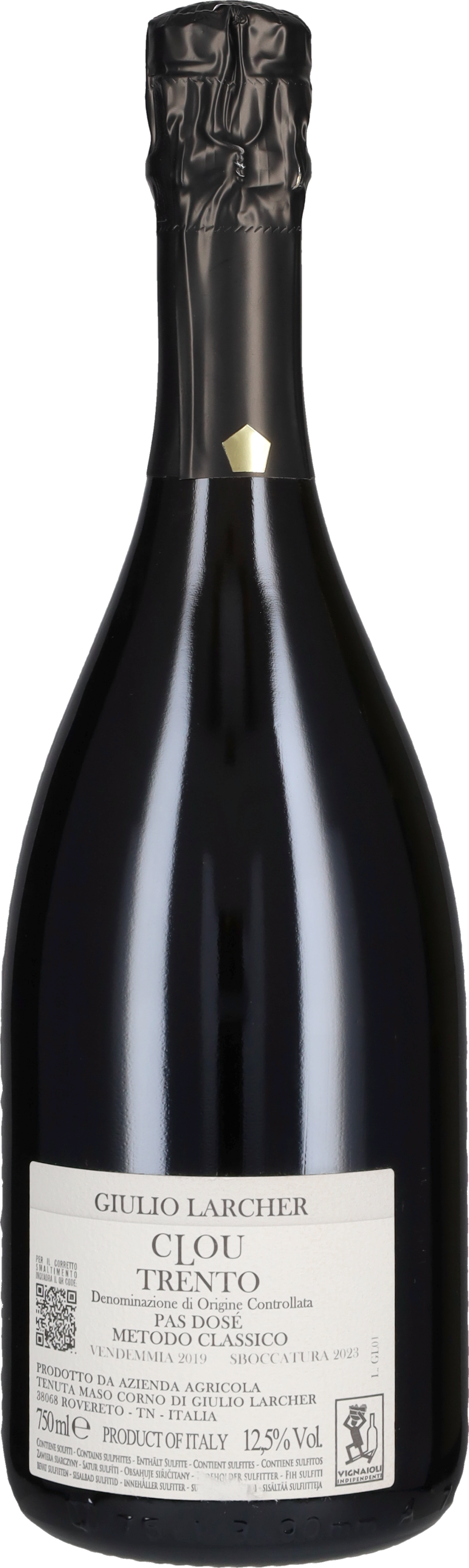 Trento Spumante Pas Dosé 'Clou' Tenuta Maso Corno 2019