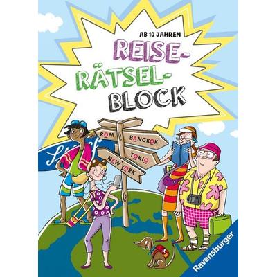 Reise-Rätselblock ab 10 Jahren, Taschenbuch von Cornelia Rist,Dominique Conte, Ravensburger Verlag GmbH, 978-3-473-48839-1