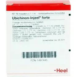 UBICHINON Injeel forte Ampullen 10 St Ampullen