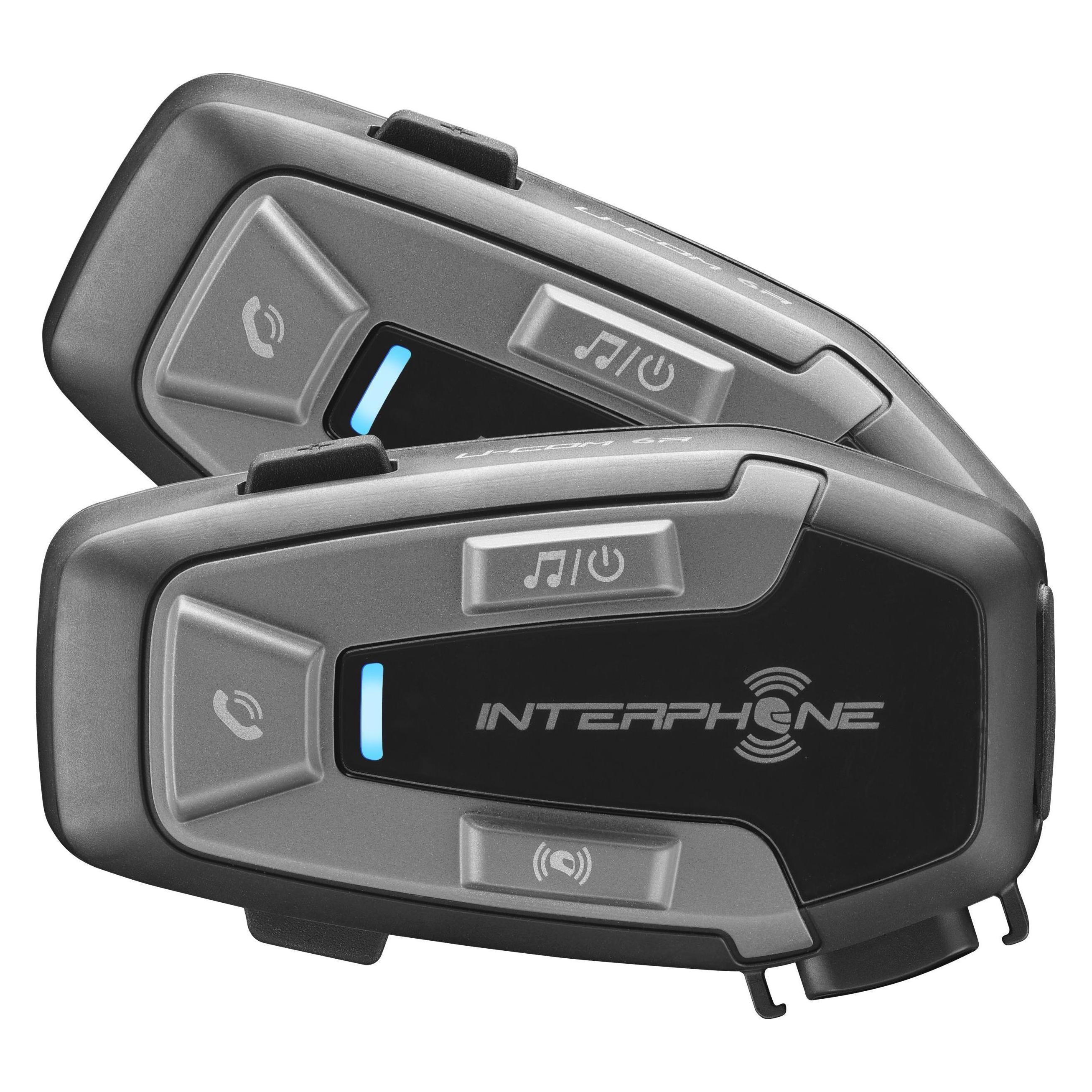 Interphone Bluetooth Headset UCOM6R (2er Set) (INTERPHOUCOM6RTP)