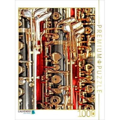CALVENDO Puzzle Ein Bild des Zeitplan seiner Oboe | 1000 Teile Lege-Größe 64x48cm Foto-Puzzle für glückliche Stunden, Game von , Calvendo Puzzle