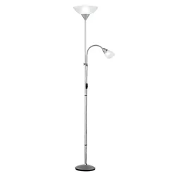 10 Watt LED Decken Fluter Flexo Lese Leuchte Wohn Schlaf Zimmer Stand Lampe