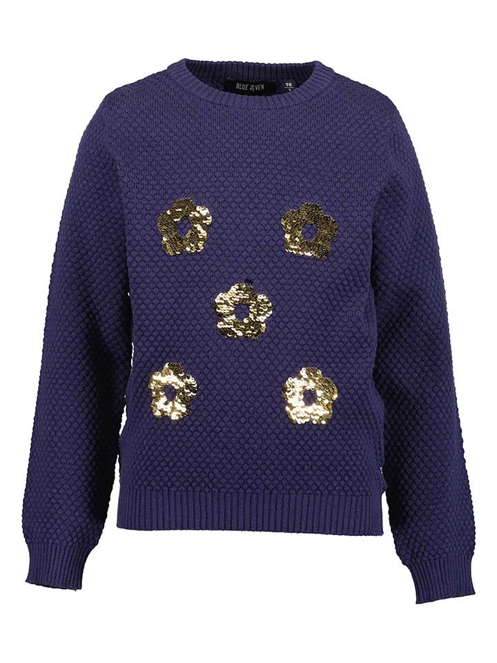 Blue Seven Pullover in Dunkelblau - 98