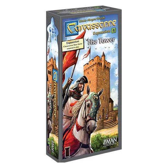 Asmodée Carcassonne Expansion 4: The Tower (2 - 6 Spieler) (ZM7814)
