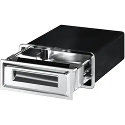 Ronda Kaffeesatz-Schublade AP572 Edelstahl, Zubehör Kaffeemaschinen, Silber