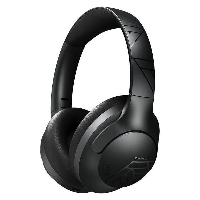 PowerLocus Wireless Headphones P3 (black) (40 h, Kabelgebunden, Kabellos) (pwl-p3-black)