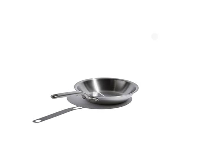 Heritage Steel x Eater Bratpfanne 21,6 cm, hergestellt in den USA, 5-lagige, vollständig verkleidete Edelstahlpfanne, kühles Griff-Design, induktionsbereit und ungiftig