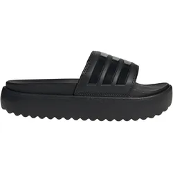 adidas Platform adilette Plateau Badelatschen Damen HQ6179 - core black/core black/core black 39