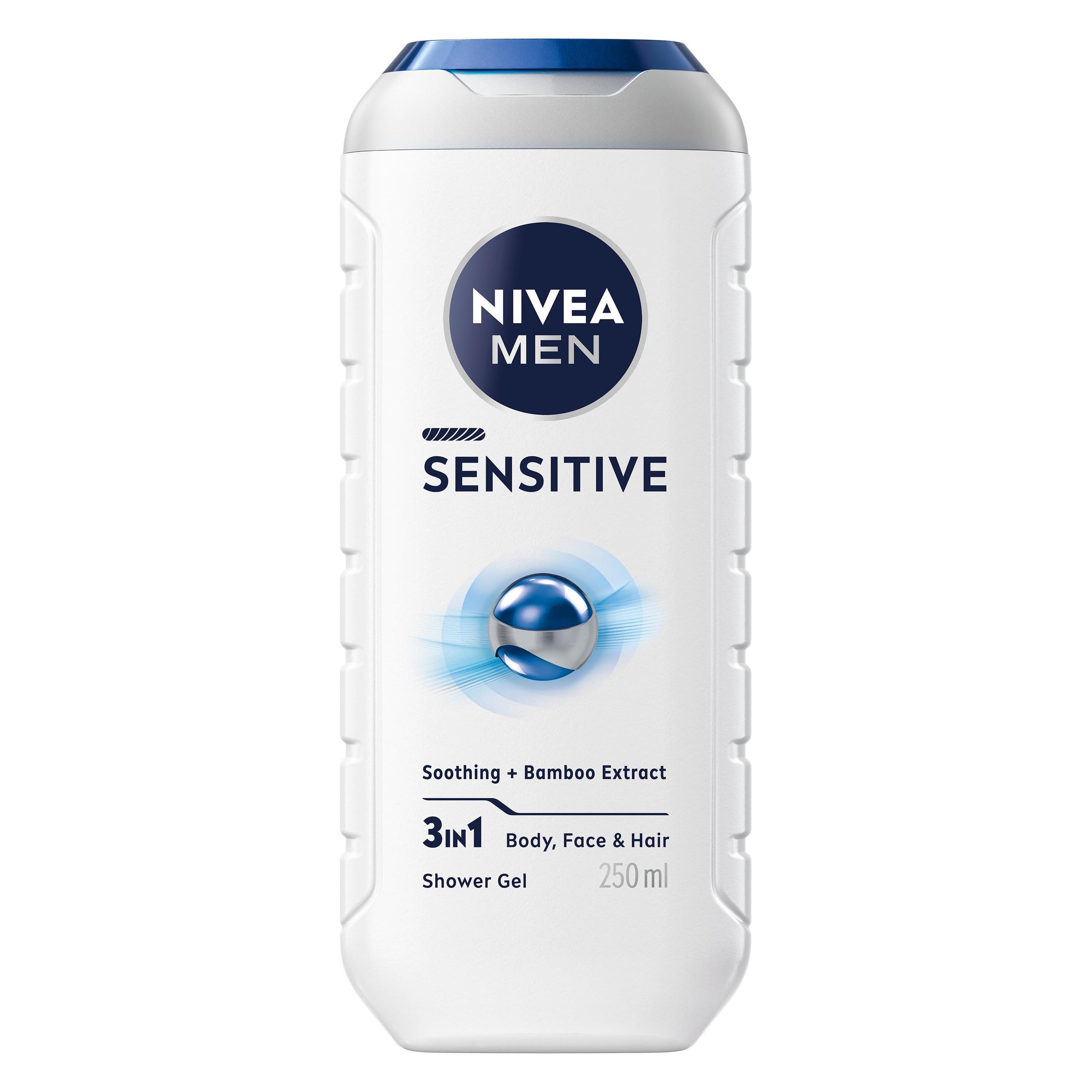 Nivea Men for Men Pflegedusche Sensitive (250 ml) (4005808130573)