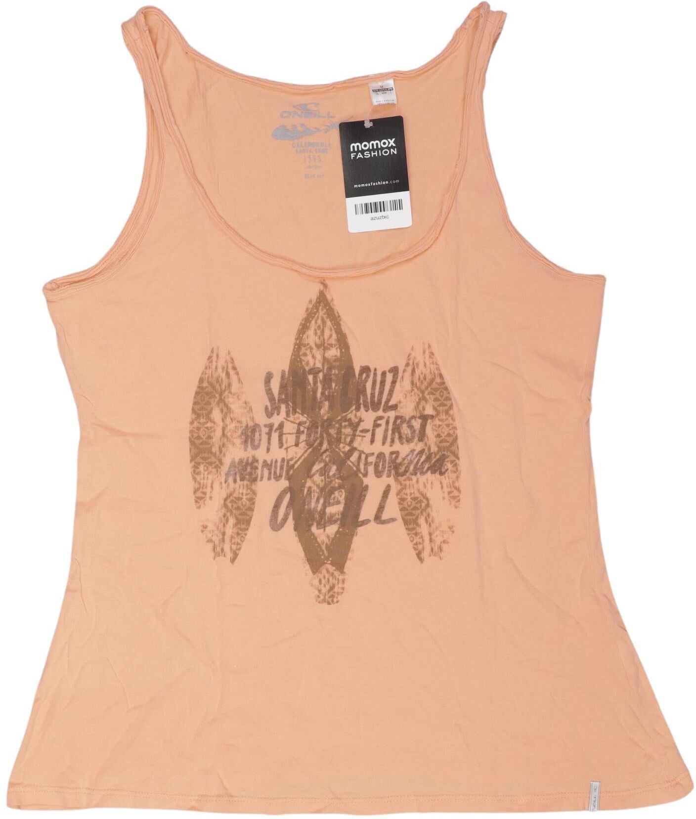 O Neill Damen Top, Orange, Gr. M, Baumwolle - Second Hand
