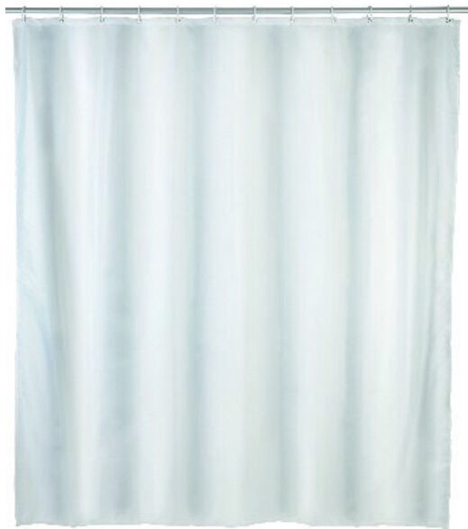 WENKO Rideau de douche Uni blanc, 180x200 cm (19104100)