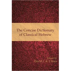 The Concise Dictionary of Classical Hebrew, Sachbücher von David J. A. Clines
