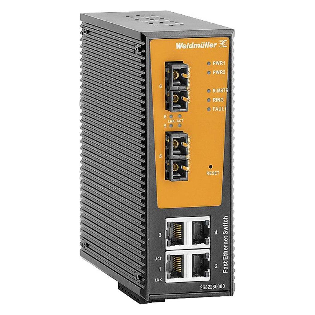 Weidmüller IE-SW-AL06LM-4TX-2SC (6 Ports) (2682270000)